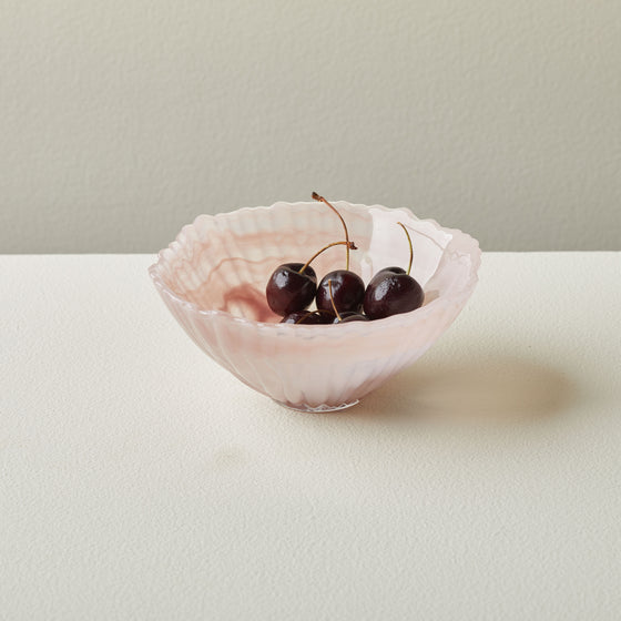 Alabaster Blush Bowl