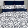 Cotton Duvet Cover Arbour Marine Set Q