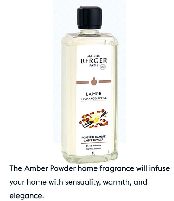 Kootenai Moon Home- Maison Berger Lampe Fragrances - Amber Powder