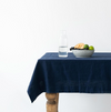 Kootenai Moon Home Linen Tales Linen Table Cloth Navy