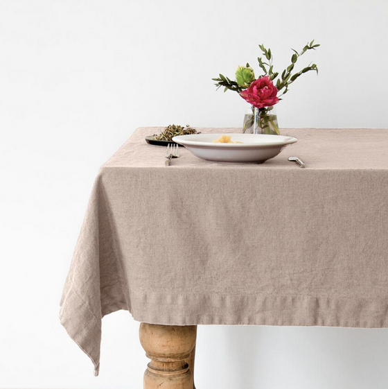 Kootenai Moon Home Linen Tales Linen Table Cloth Portobello