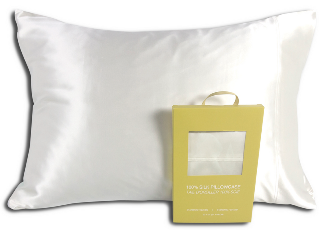  Kootenai Moon Home RJS Silk Pillowcases White